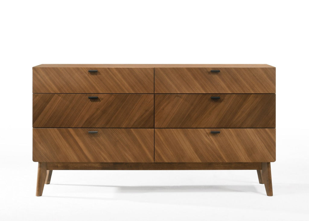 Nora Domus Kamela -Modern Walnut Bedroom Set