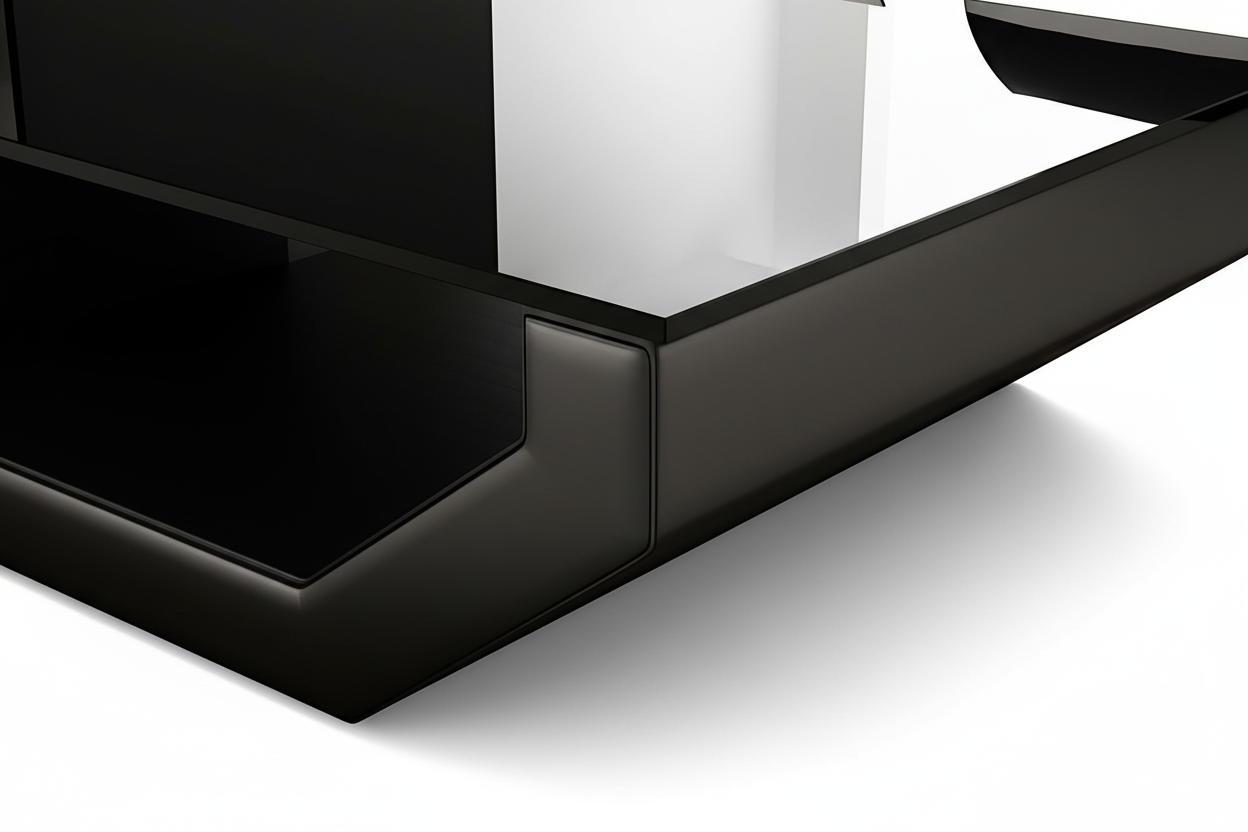 Aico Coffee Table - Corner & Surface Texture Detail