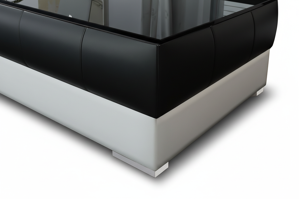 Aqui Coffee Table - Base & Middle Tier Detail