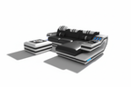 Aura Compact Sectional long shadow