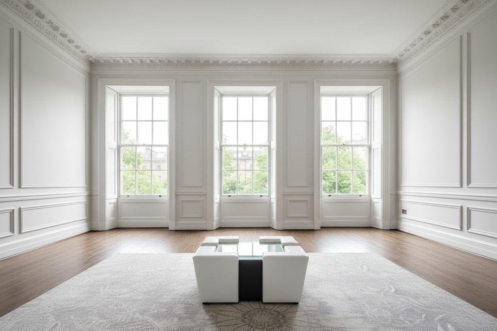 Coffee Table Ottoman - London Townhouse