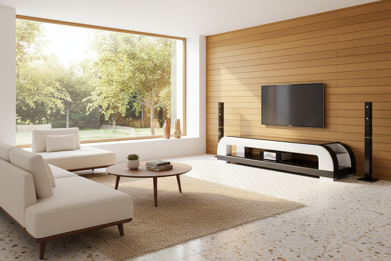 Dictict TV Stand mid-century minimalist