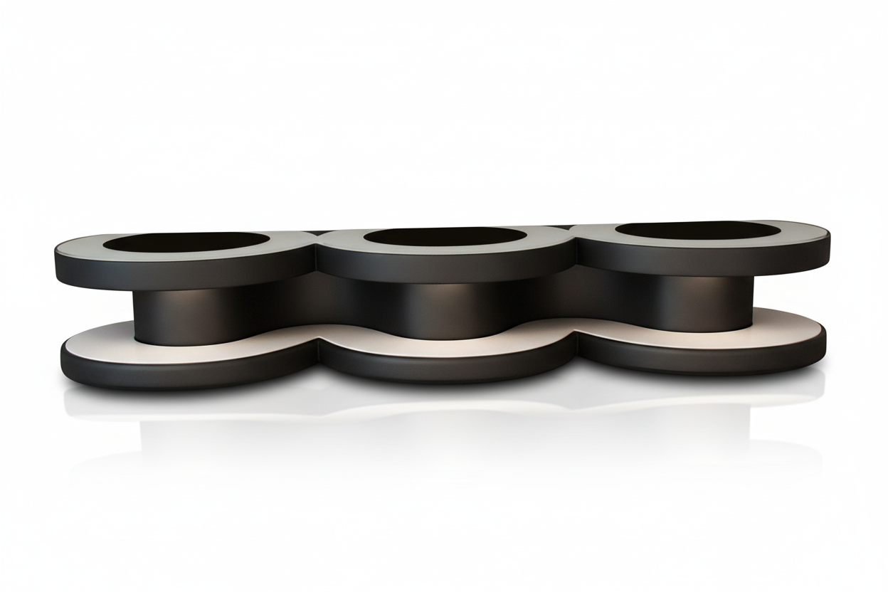 Emma TV Stand black white reflection accurate