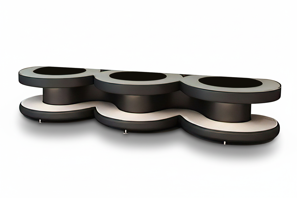 Emma TV Stand black white