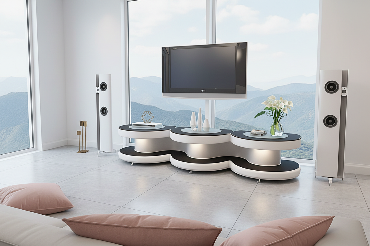 Emma TV Stand modern penthouse