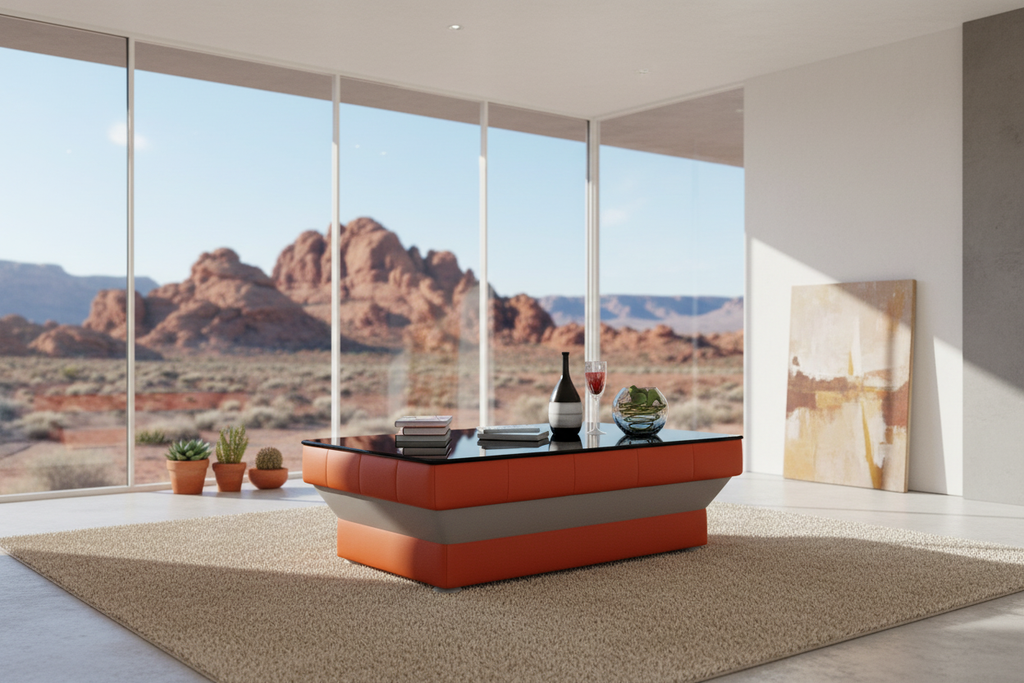 Lamulate Coffee Table - Desert Modern Home