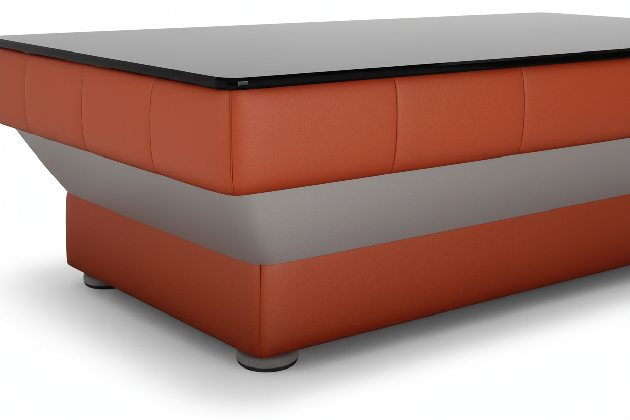 Lamulate Coffee Table - Three-Tier Construction Detail