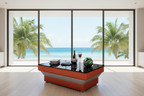 Lamulate Coffee Table - Tropical Beachfront Estate