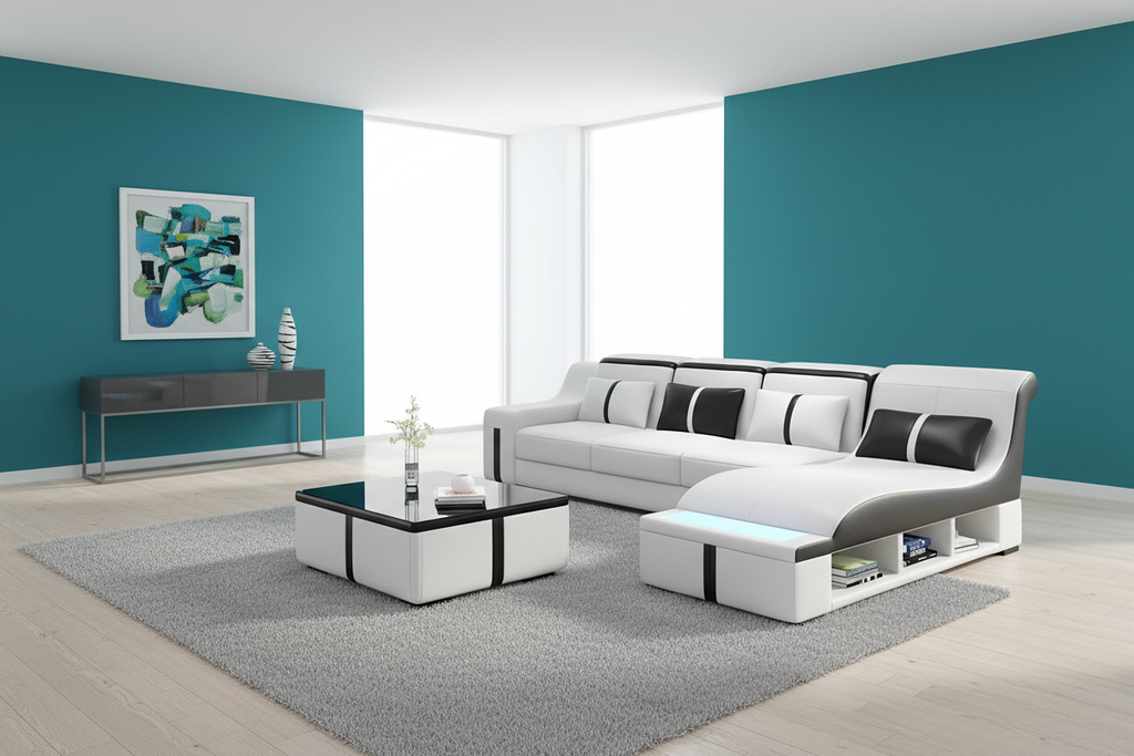 Lisa minimalist teal