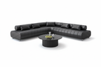 Puffer Modern Leather Sectional