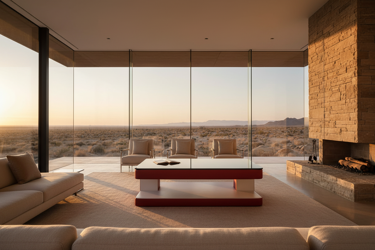 Rutin Coffee Table - Desert Modern Home