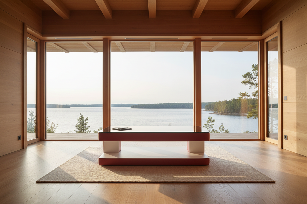 Rutin Coffee Table - Lakeside Contemporary Home