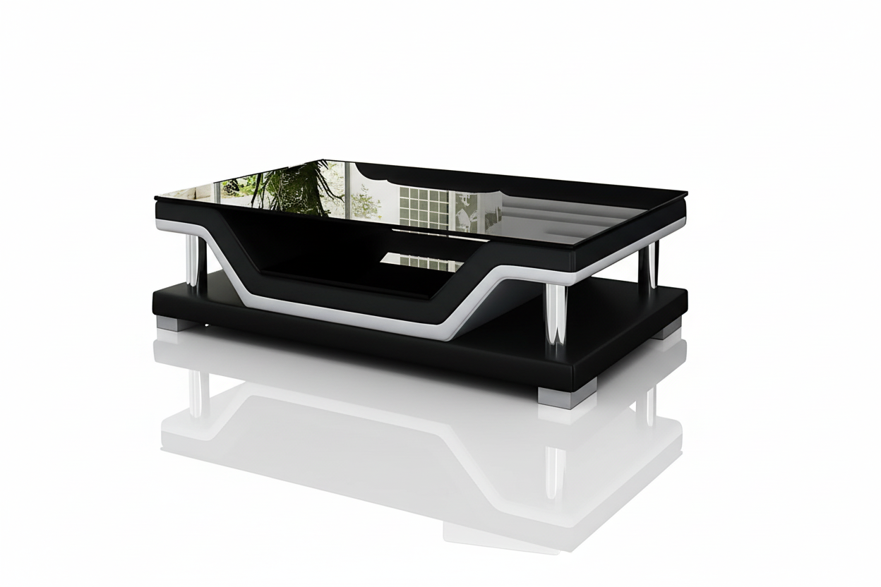 Upio Coffee Table - Mirror Reflection