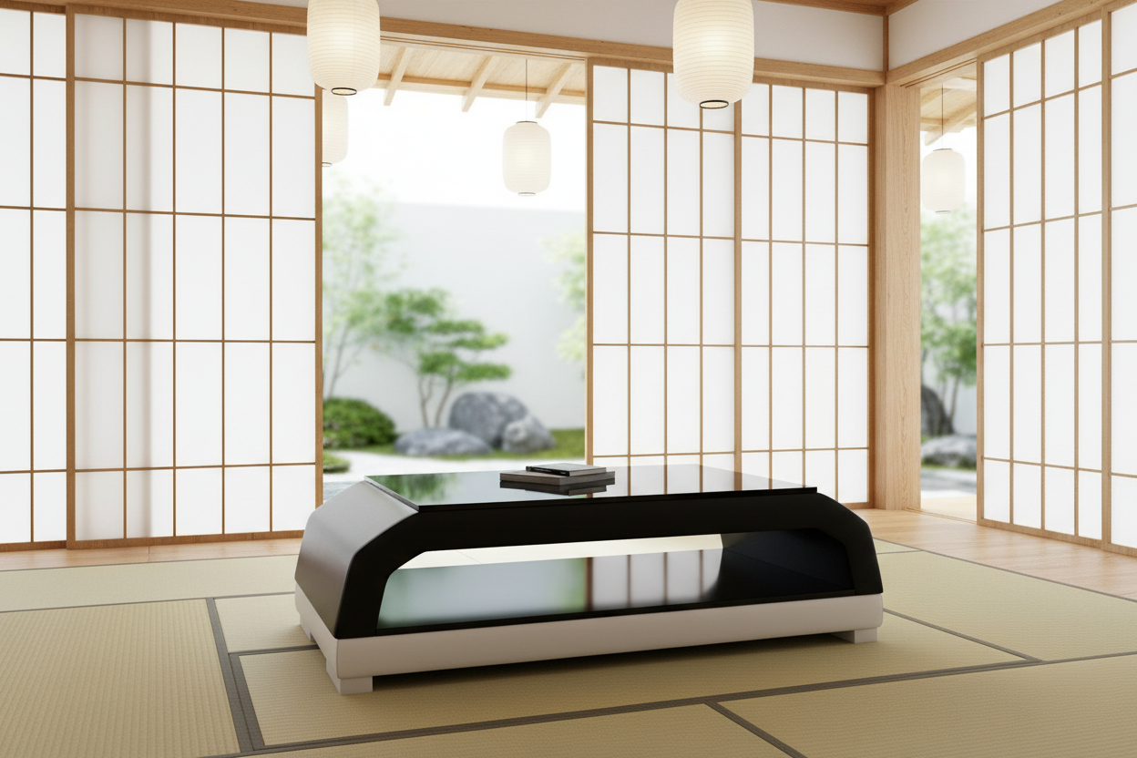 Widil Coffee Table - Japanese Minimalist Home