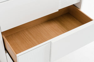 Anderm Italian Modern White Chest