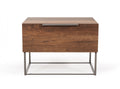 Labolita Italian Modern Light Oak Nightstand