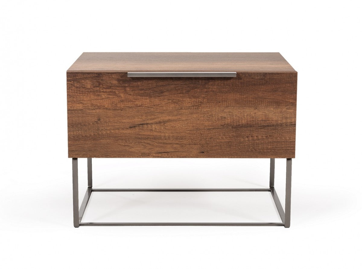Labolita Italian Modern Light Oak Nightstand