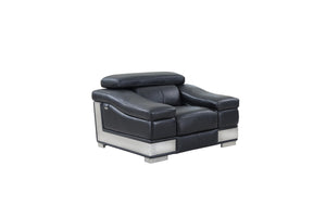 Aolon Black Sofa Set